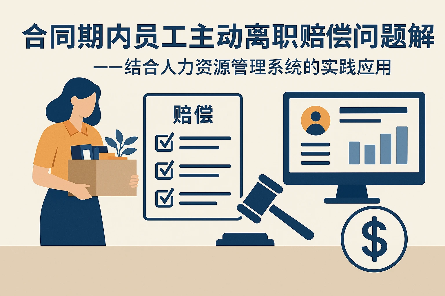 合同期内员工主动离职赔偿问题解析——结合人力资源管理系统的实践应用
