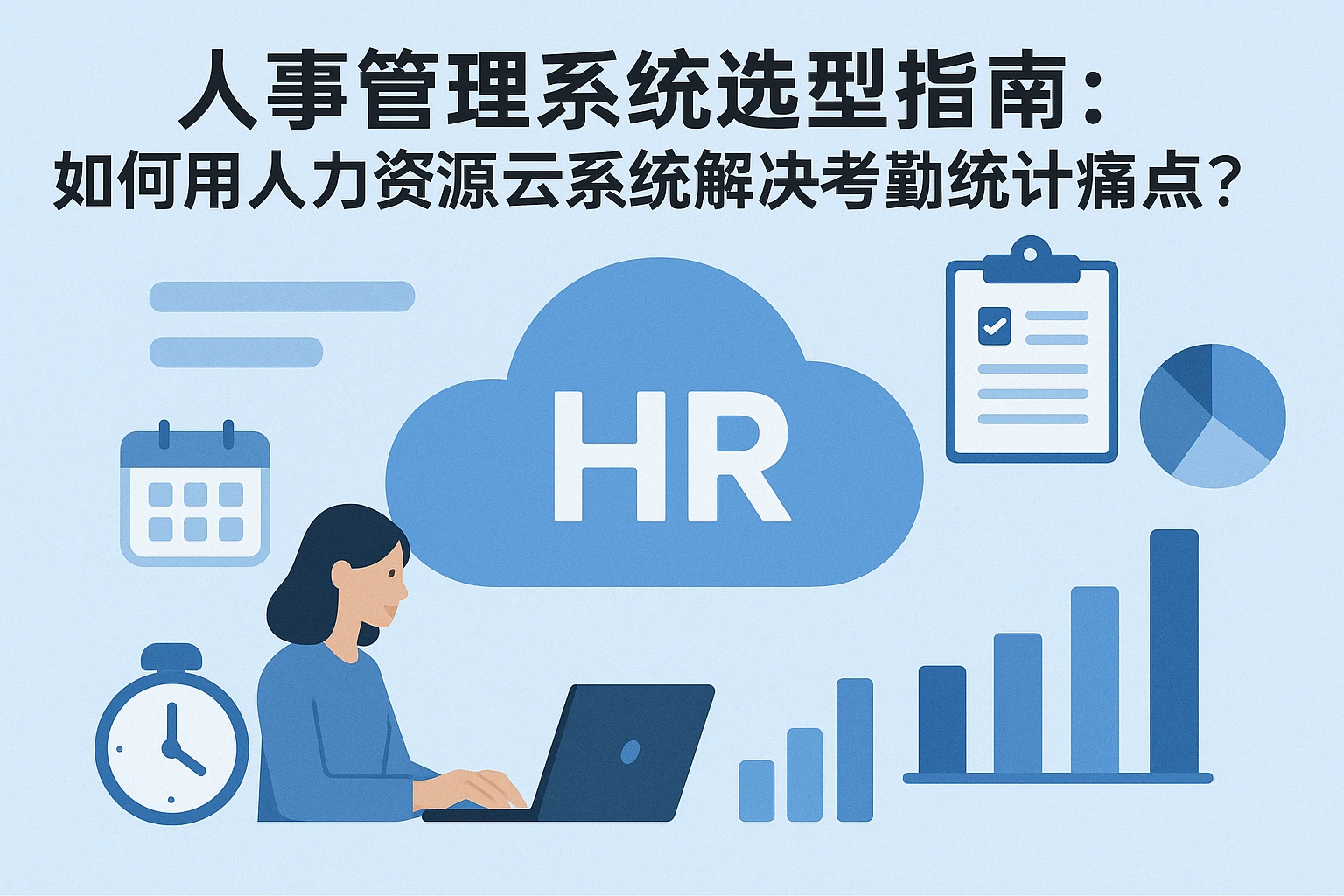 人事管理系统选型指南：如何用人力资源云系统解决考勤统计痛点？