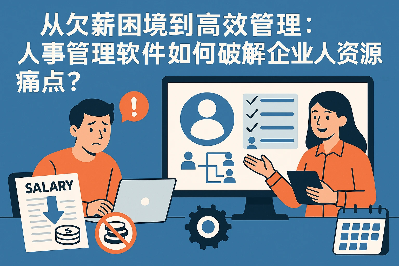 从欠薪困境到高效管理：人事管理软件如何破解企业人力资源痛点？