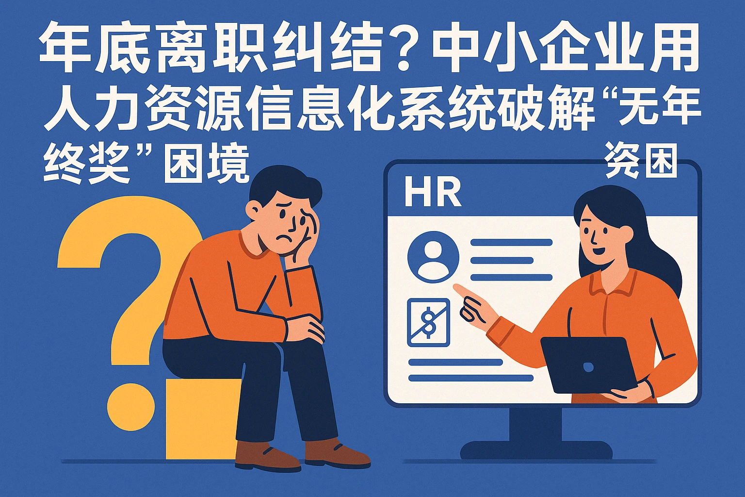 年底离职纠结？中小企业用人力资源信息化系统破解“无年终奖”困境