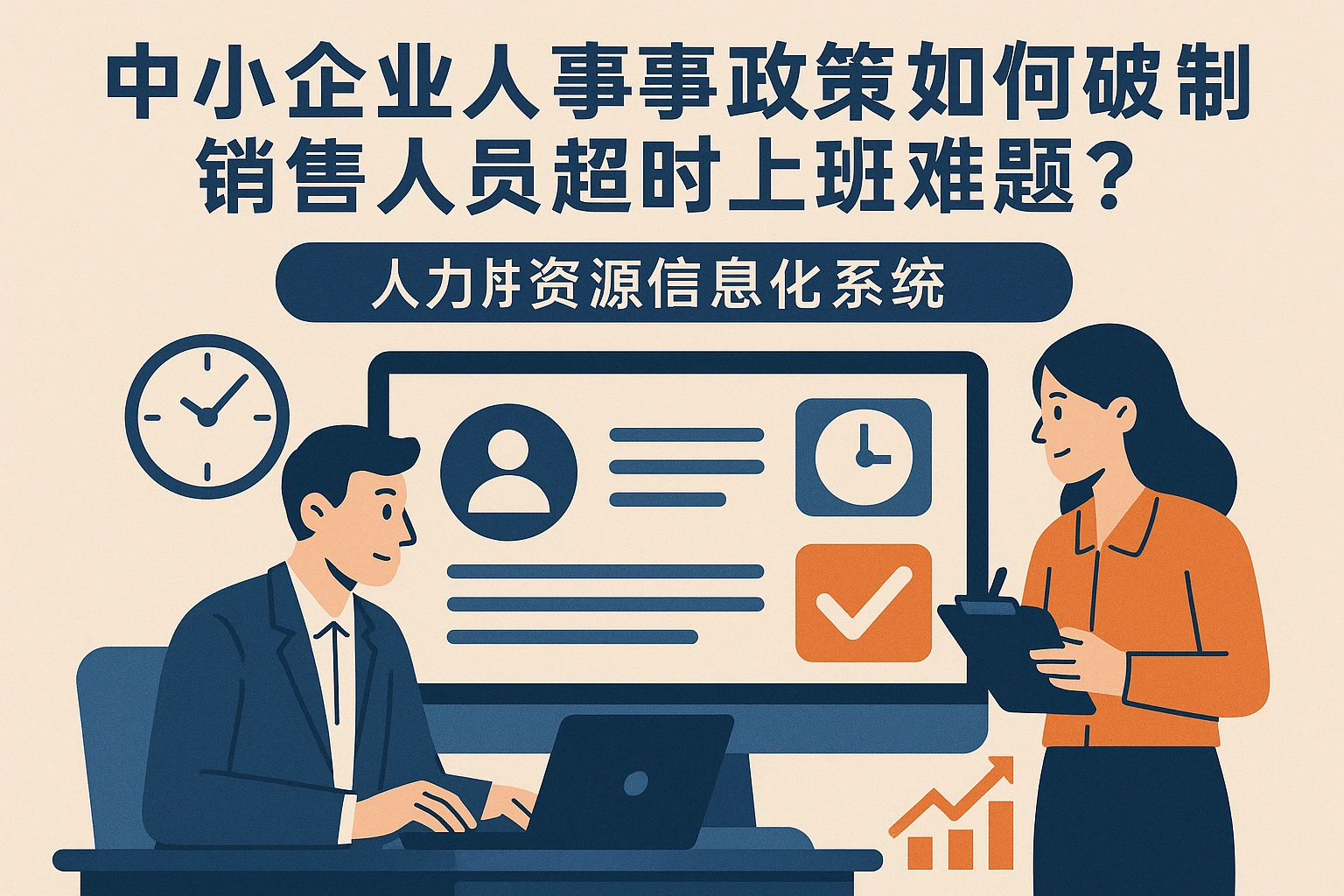 中小企业人事系统如何破解销售人员超时上班难题？人力资源信息化系统给出答案