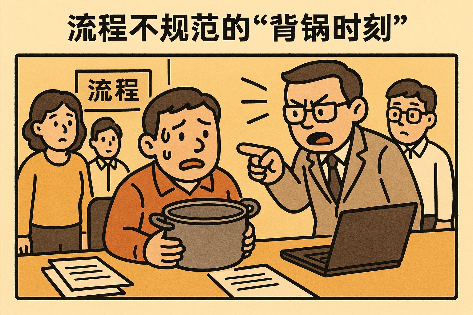 2. 流程不规范的“背锅时刻”