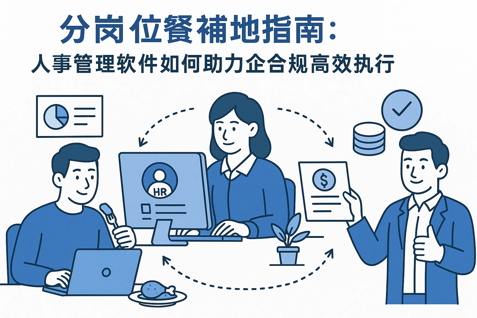 分岗位餐补落地指南：人事管理软件如何助力企业合规高效执行