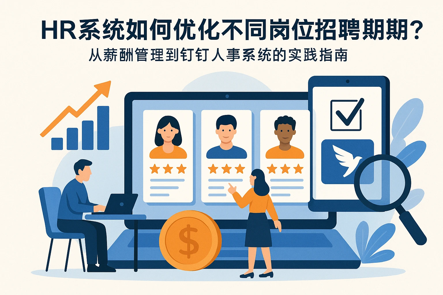 HR系统如何优化不同岗位招聘周期？从薪酬管理到钉钉人事系统的实践指南