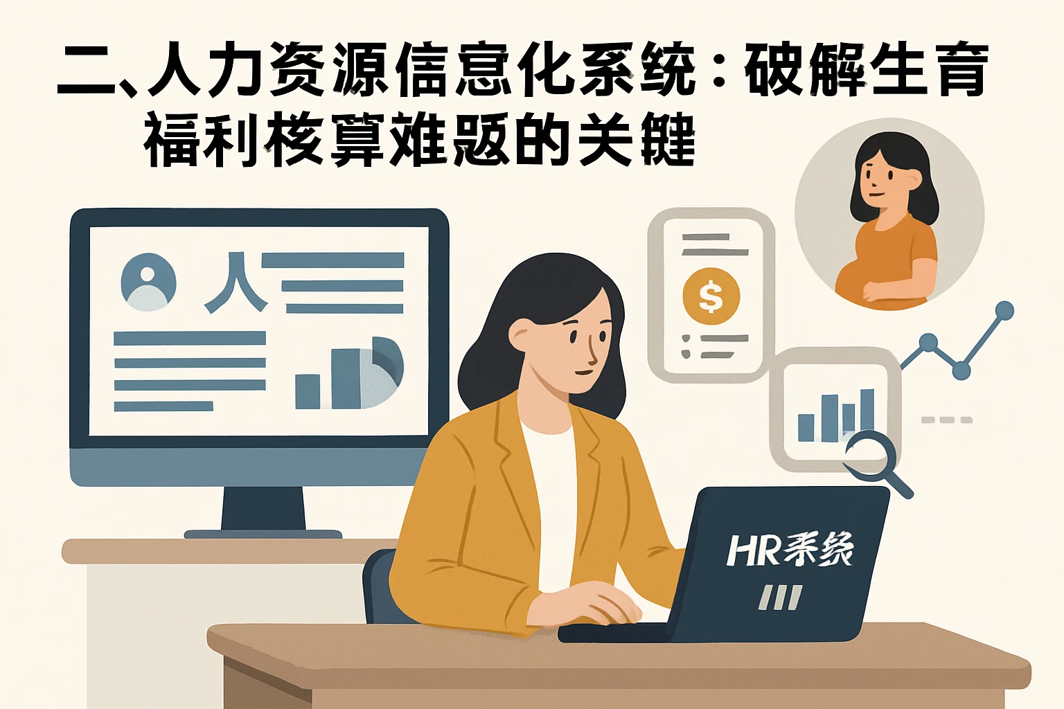 二、人力资源信息化系统：破解生育福利核算难题的关键