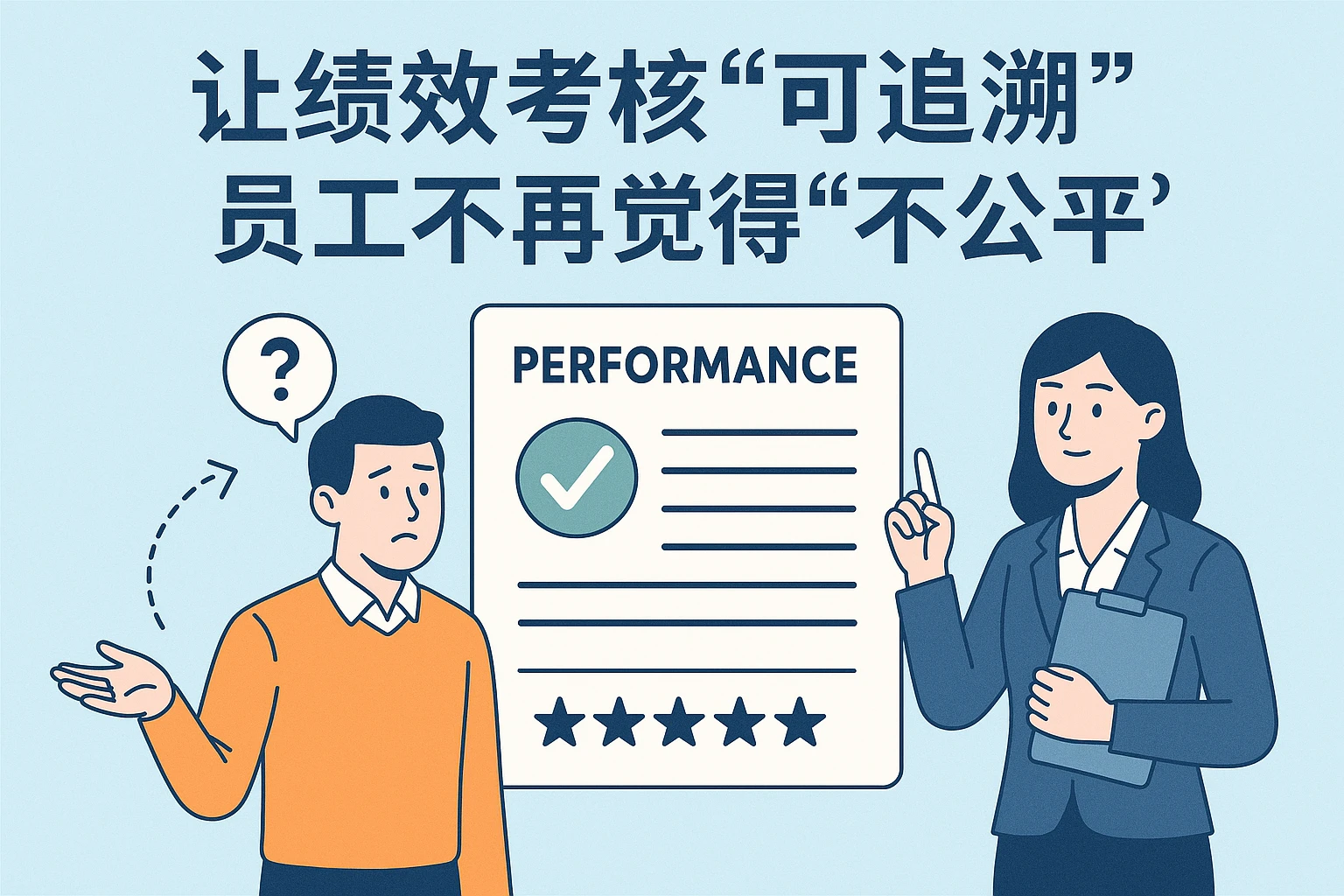 2. 让绩效考核“可追溯”，员工不再觉得“不公平”