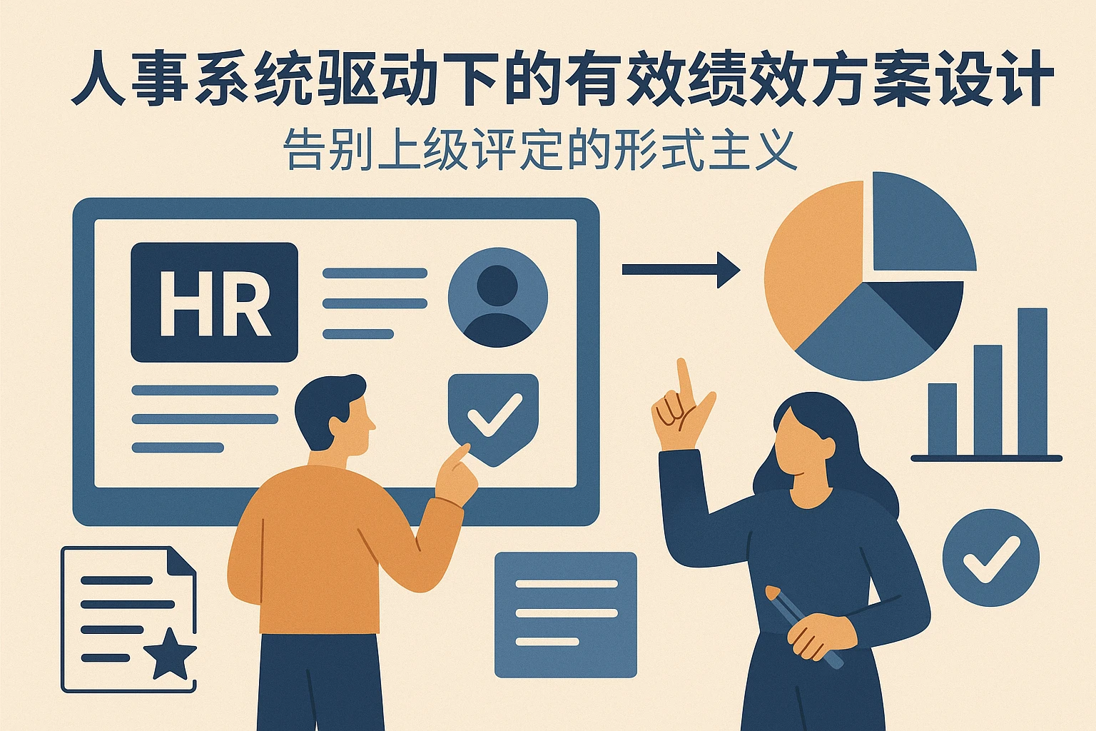 人事系统驱动下的有效绩效方案设计：告别上级评定的形式主义