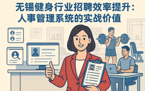无锡健身行业招聘效率提升：人事管理系统的实战价值