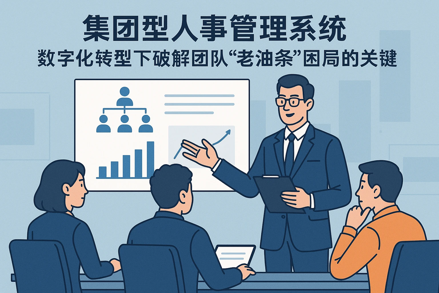 集团型人事管理系统：数字化转型下破解团队“老油条”困局的关键