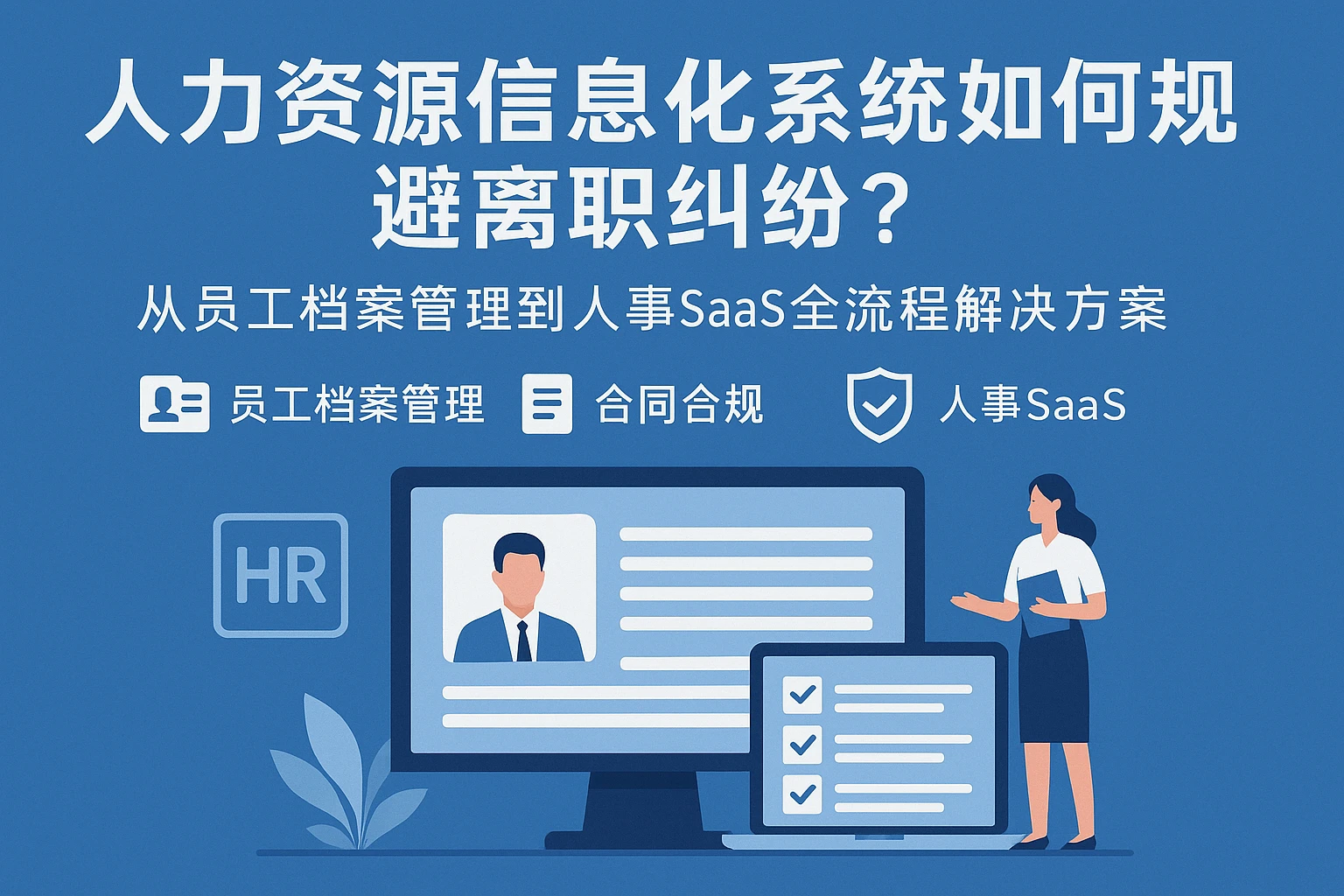 人力资源信息化系统如何规避离职纠纷？从员工档案管理到人事SaaS的全流程解决方案