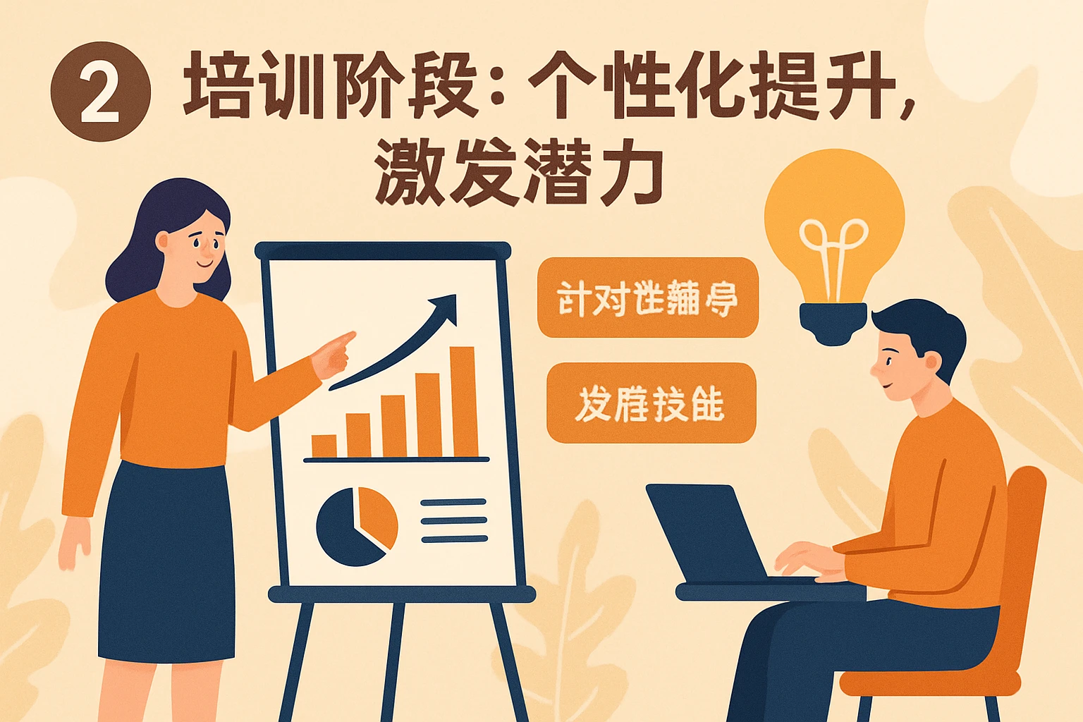 2. 培训阶段：个性化提升，激发潜力