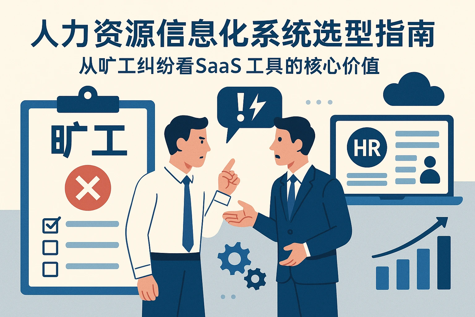 人力资源信息化系统选型指南：从旷工纠纷看SaaS工具的核心价值
