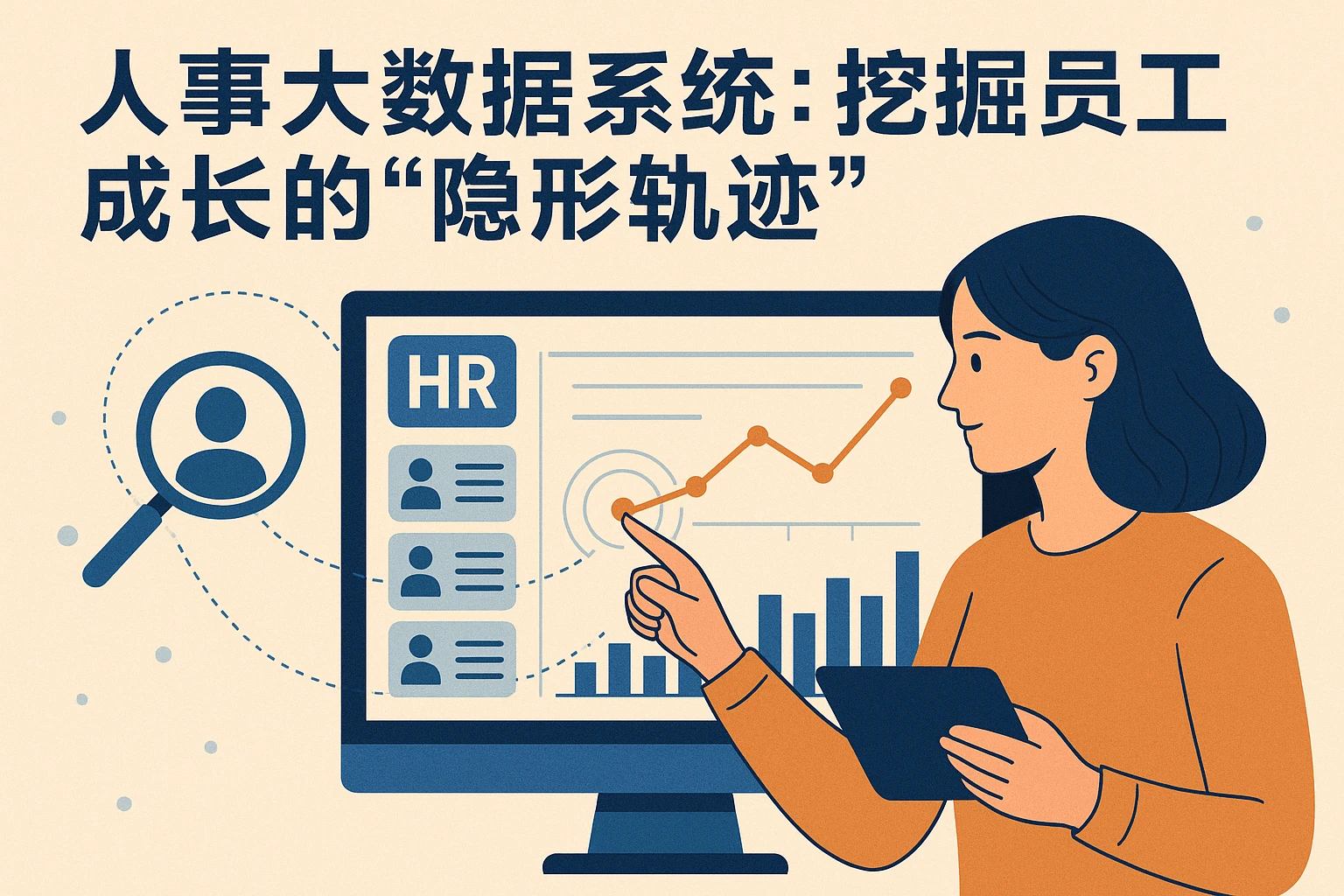 1. 人事大数据系统：挖掘员工成长的“隐形轨迹”