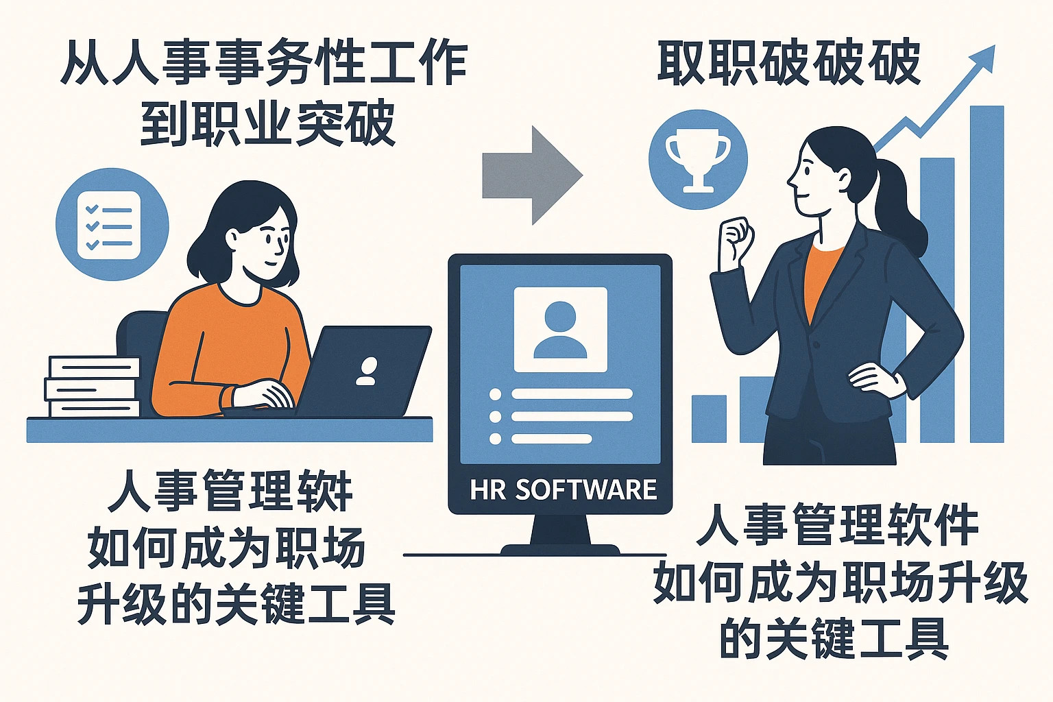 从人事事务性工作到职业突破：人事管理软件如何成为职场升级的关键工具