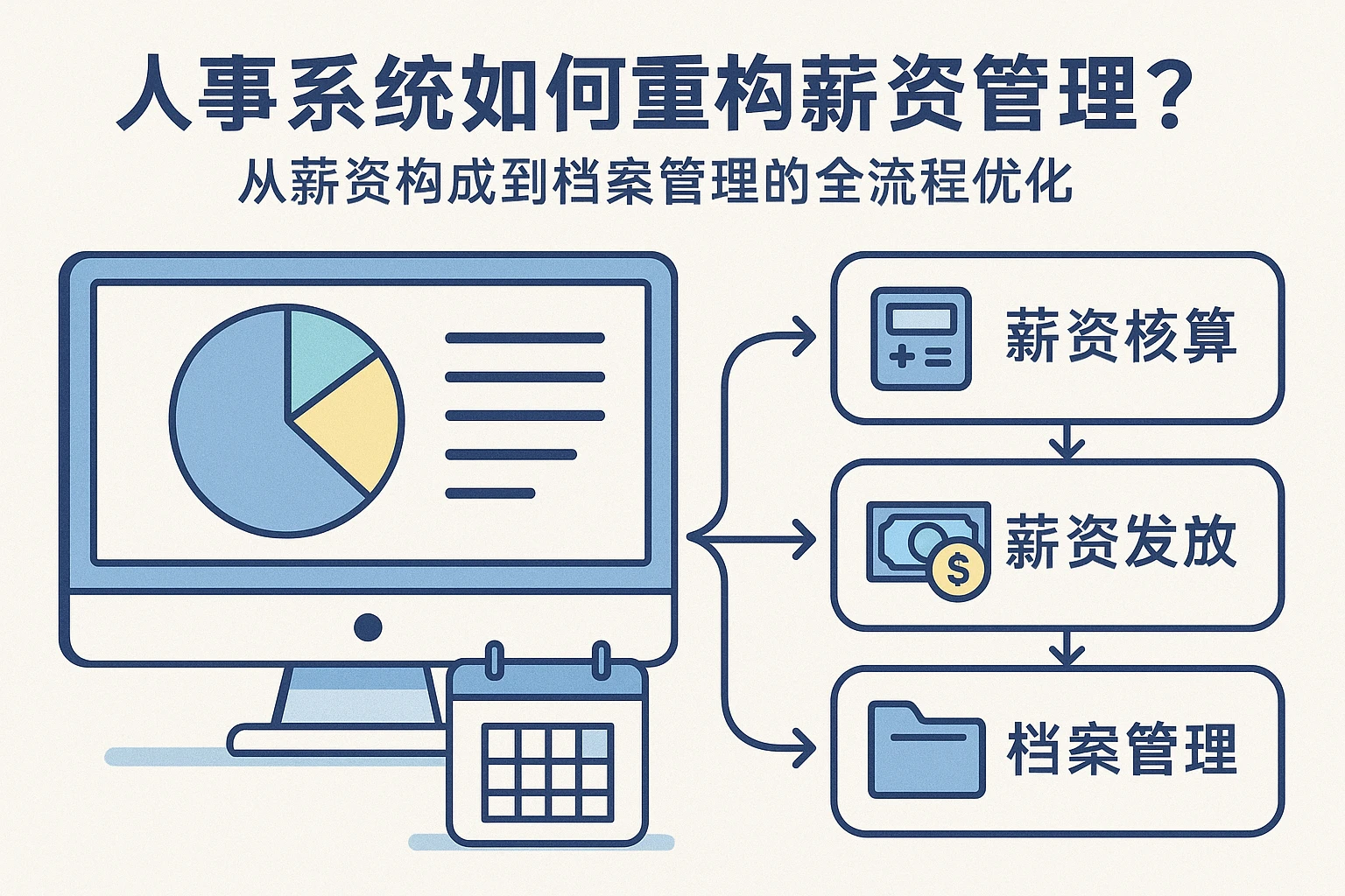 人事系统如何重构薪资管理？从薪资构成到档案管理的全流程优化