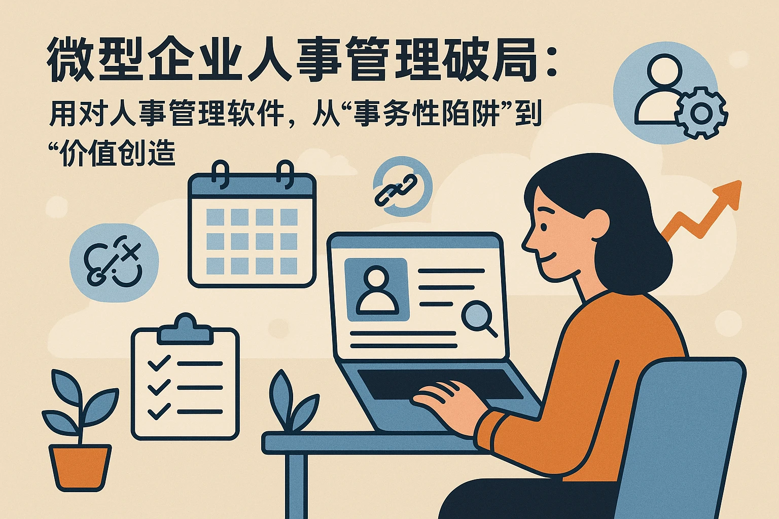 微型企业人事管理破局：用对人事管理软件，从“事务性陷阱”到“价值创造”