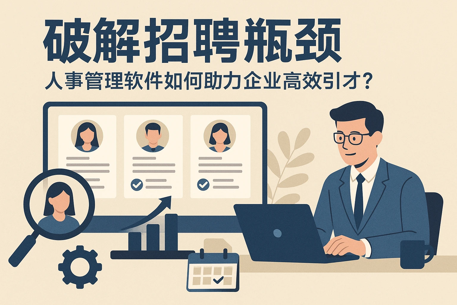 破解招聘瓶颈：人事管理软件如何助力企业高效引才？