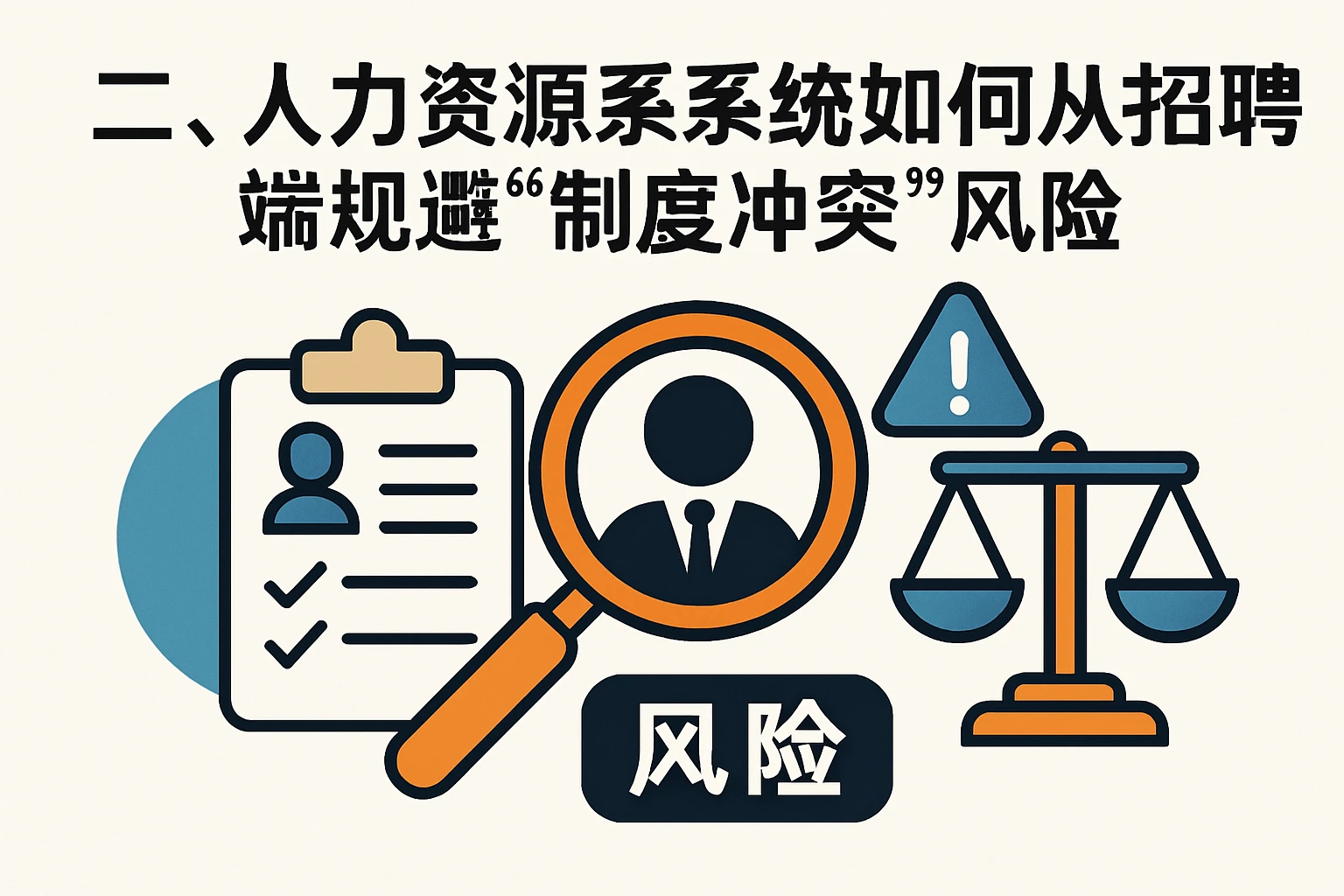 二、人力资源系统如何从招聘端规避“制度冲突”风险