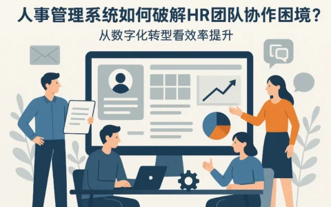 人事管理系统如何破解HR团队协作困境？从数字化转型看效率提升