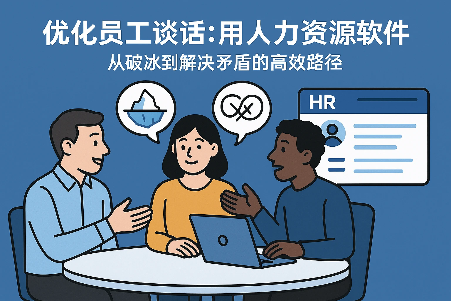 用人力资源软件优化员工谈话：从破冰到解决矛盾的高效路径