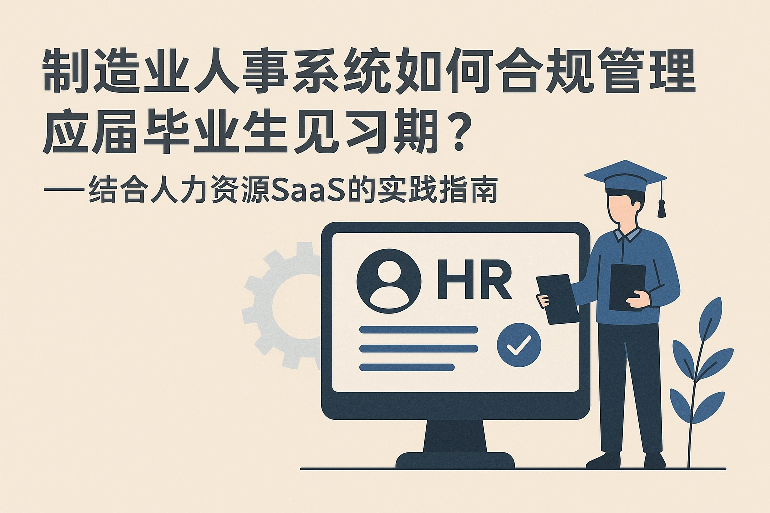 制造业人事系统如何合规管理应届毕业生见习期?——结合人力资源SaaS的实践指南
