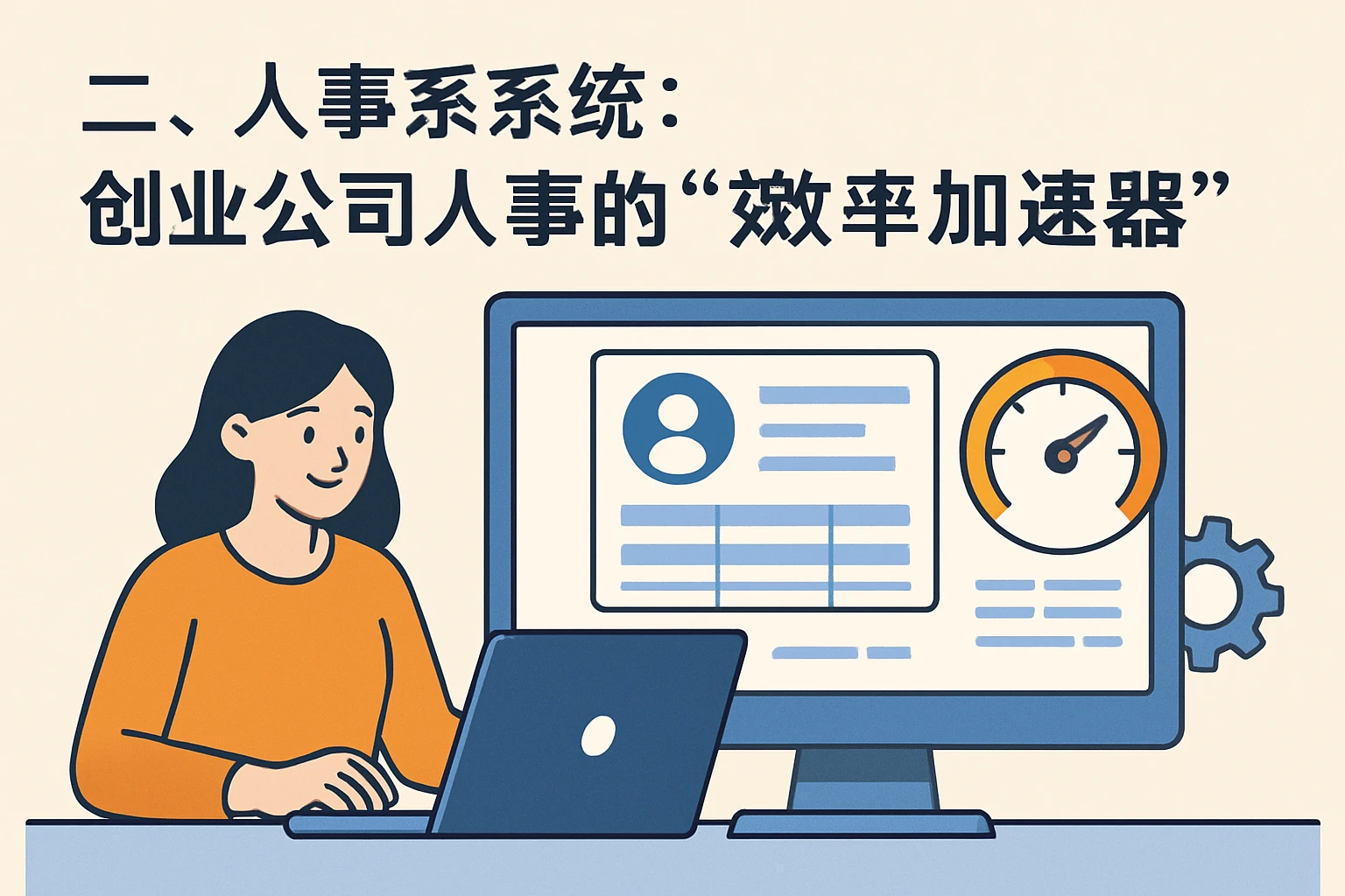 二、人事系统：创业公司人事的“效率加速器”