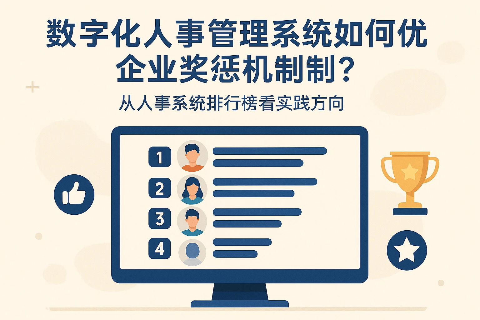 数字化人事管理系统如何优化企业奖惩机制？从人事系统排行榜看实践方向