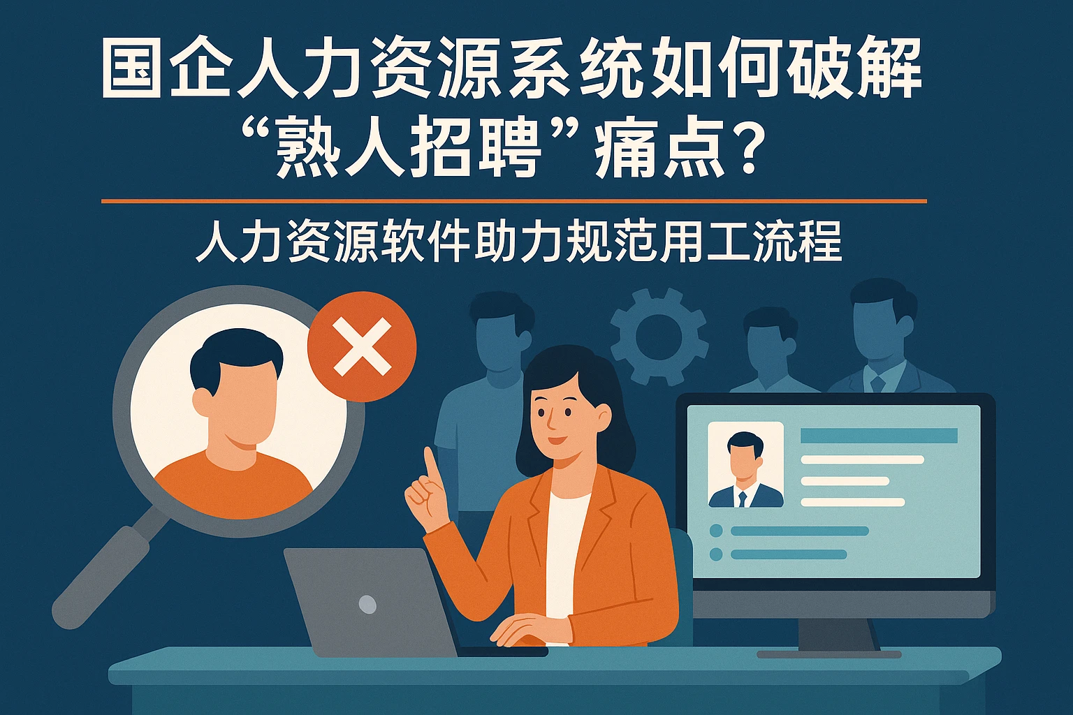 国企人力资源系统如何破解“熟人招聘”痛点？人力资源软件助力规范用工流程