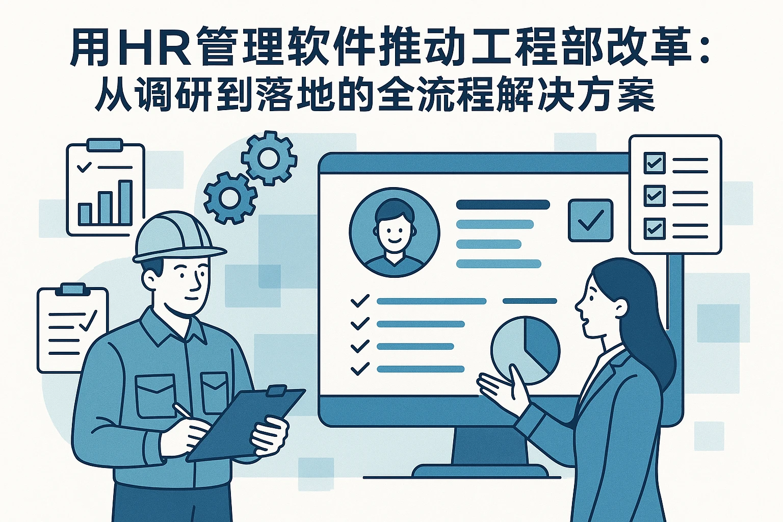 用HR管理软件推动工程部改革：从调研到落地的全流程解决方案