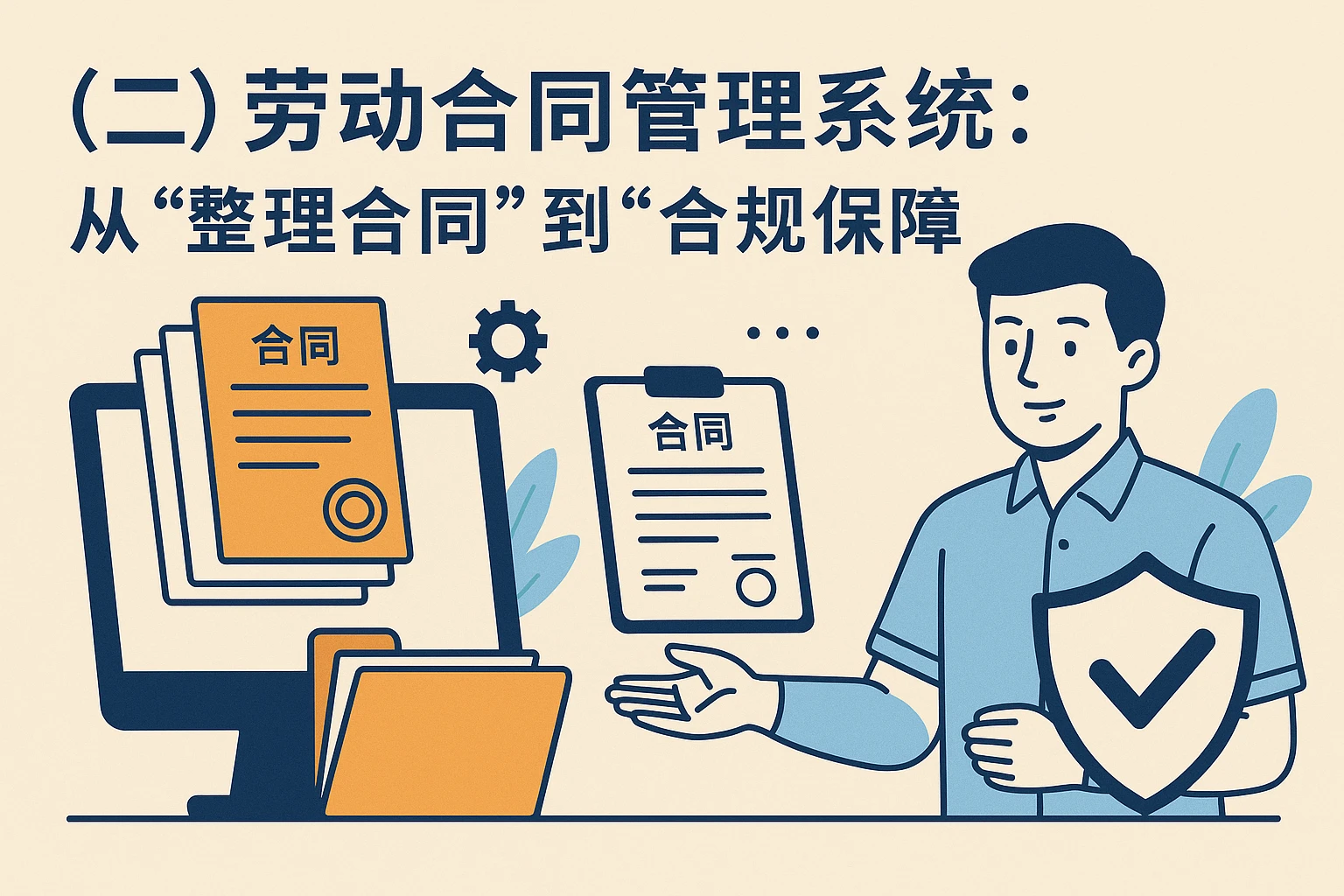 （二）劳动合同管理系统：从“整理合同”到“合规保障”