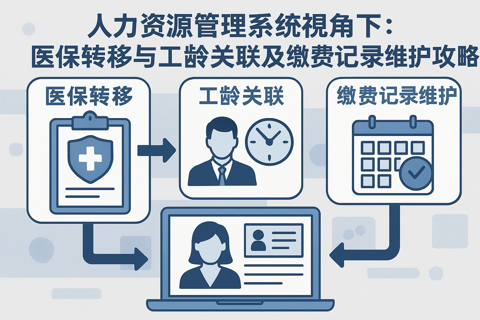 人力资源管理系统视角下：医保转移与工龄关联及缴费记录维护攻略