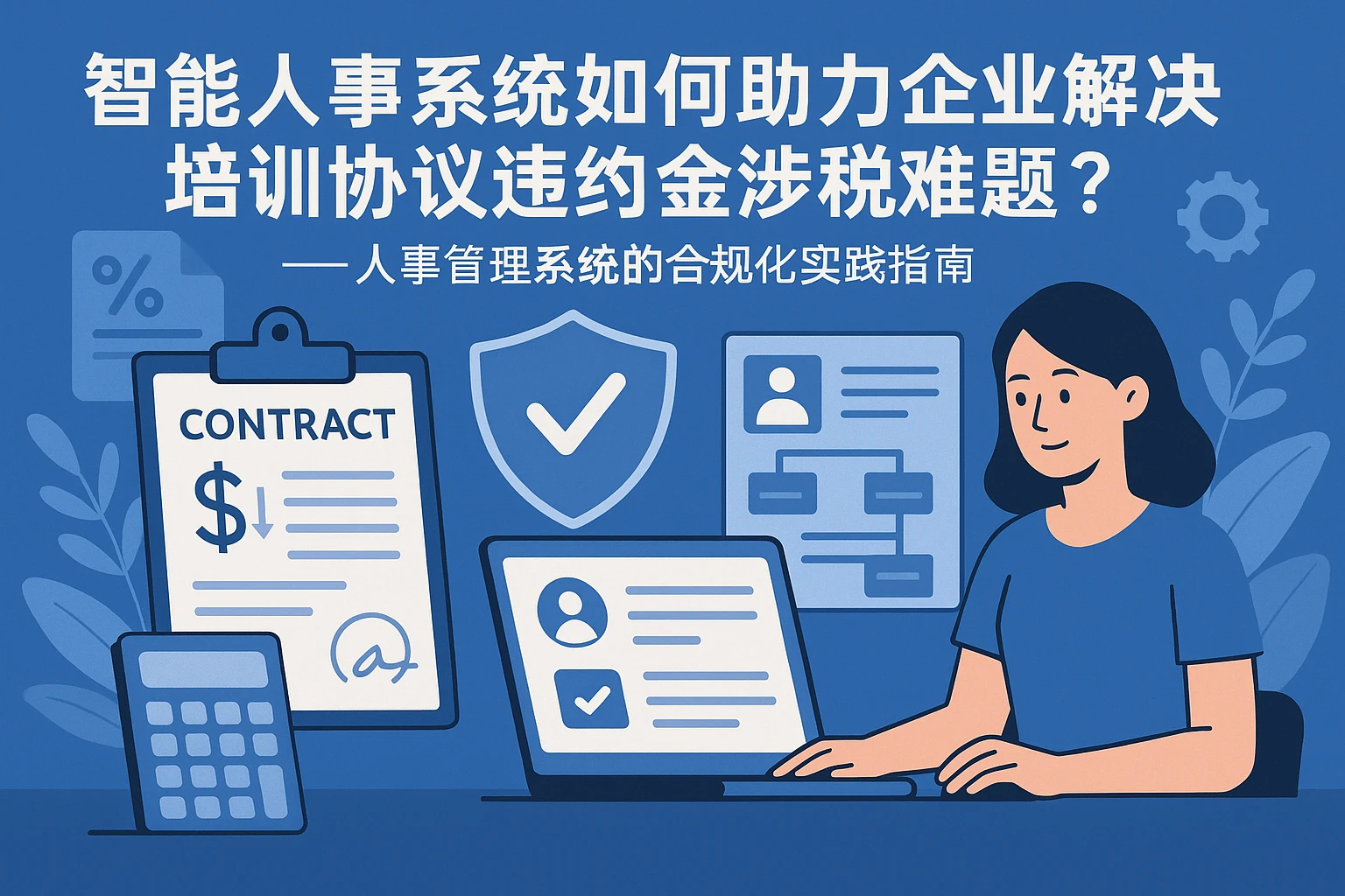 智能人事系统如何助力企业解决培训协议违约金涉税难题？——人事管理系统的合规化实践指南
