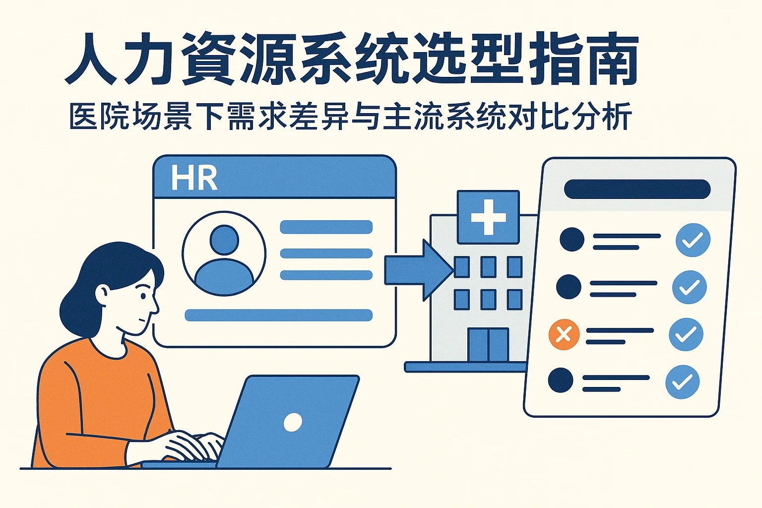 人力资源系统选型指南：医院场景下的需求差异与主流系统对比分析