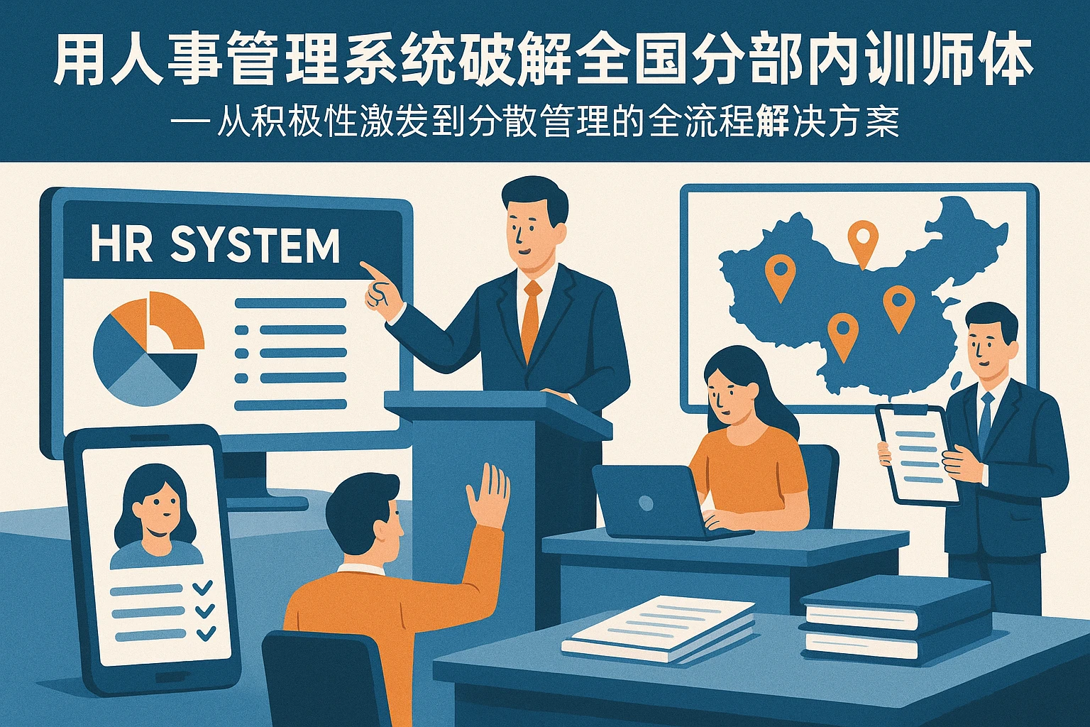 用人事管理系统破解全国分部内训师体系搭建难题——从积极性激发到分散管理的全流程解决方案