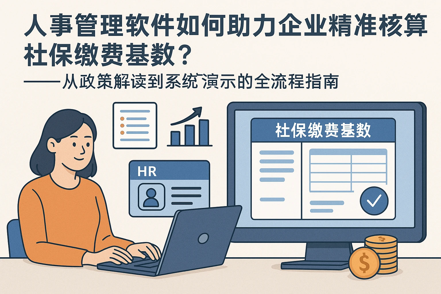 人事管理软件如何助力企业精准核算社保缴费基数？——从政策解读到系统演示的全流程指南