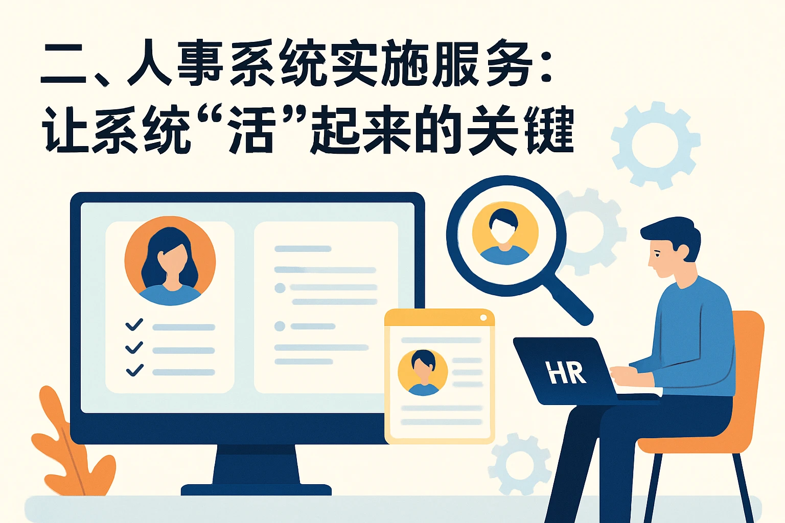 二、人事系统实施服务：让系统“活”起来的关键