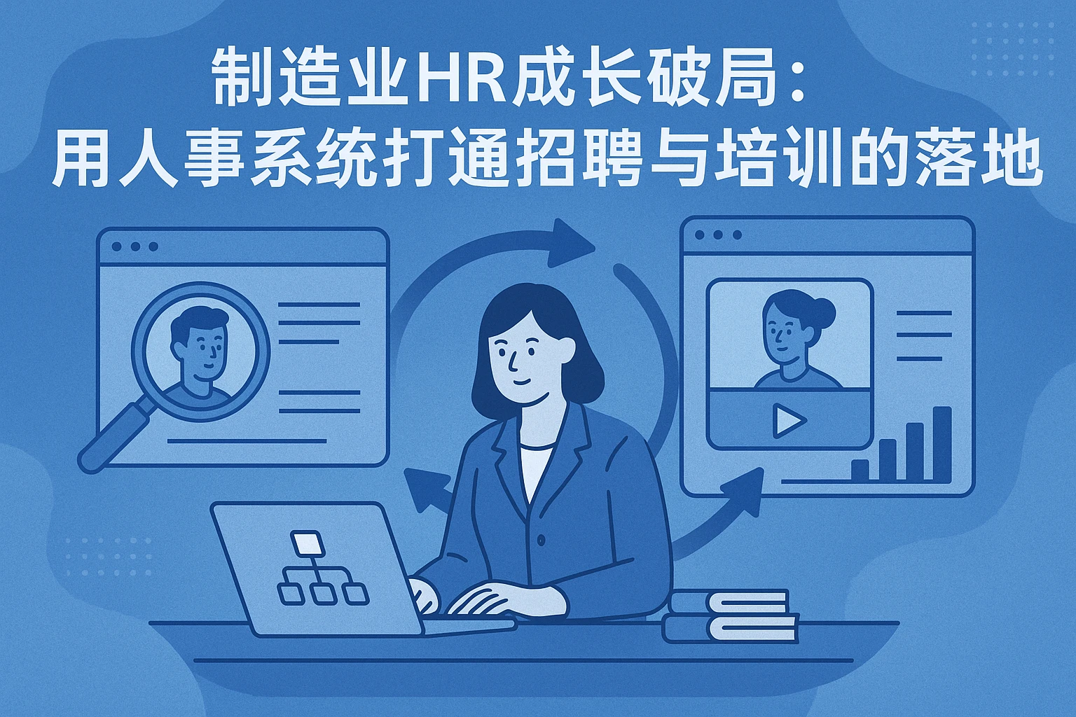 制造业HR成长破局：用人事系统打通招聘与培训的落地闭环