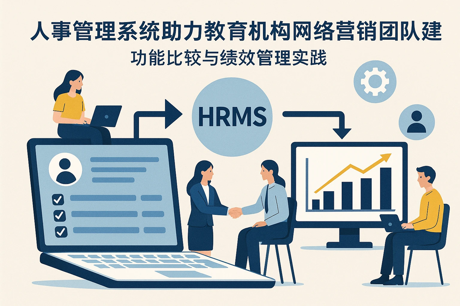人事管理系统助力教育机构网络营销团队建设：功能比较与绩效管理实践