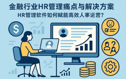 金融行业HR管理痛点与解决方案：HR管理软件如何赋能高效人事运营？