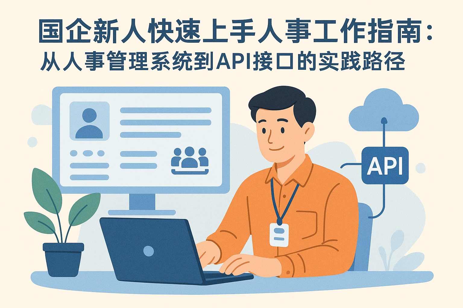 国企新人快速上手人事工作指南：从人事管理系统到API接口的实践路径