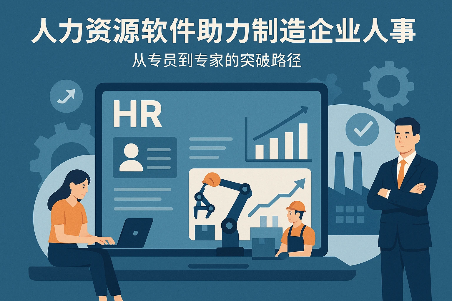 人力资源软件助力制造企业人事转型：从专员到专家的突破路径