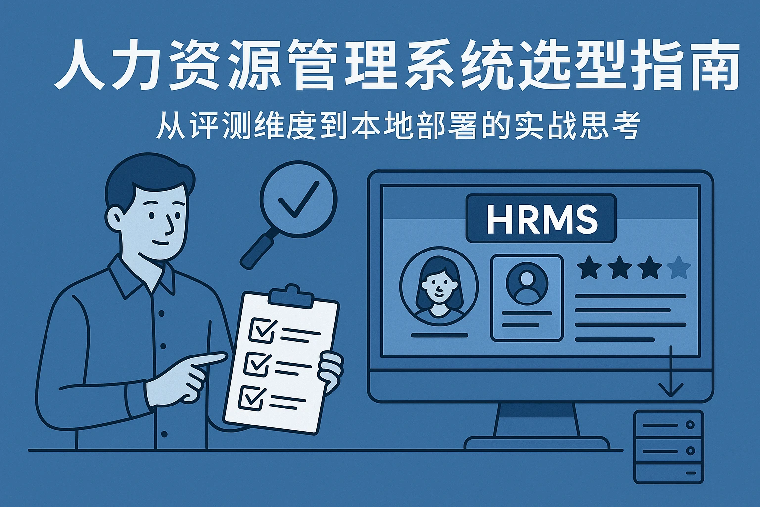 人力资源管理系统选型指南：从评测维度到本地部署的实战思考