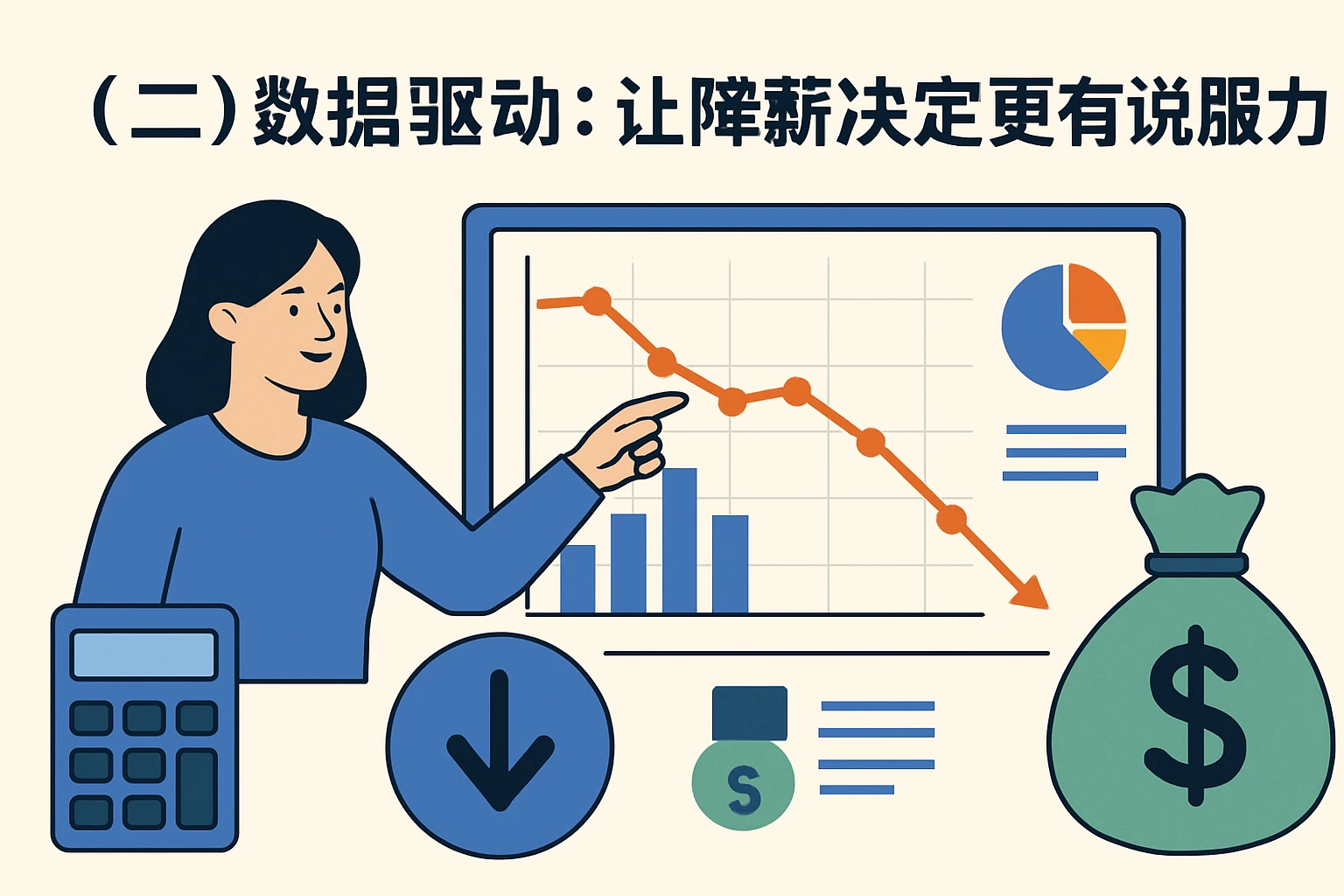 （二）数据驱动：让降薪决定更有说服力