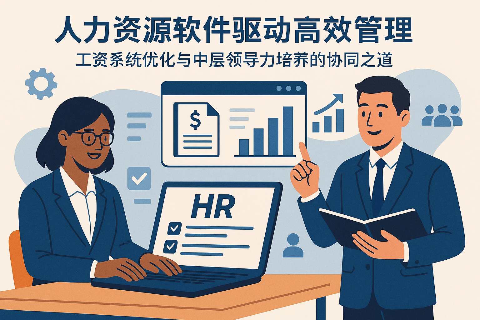 人力资源软件驱动高效管理：工资系统优化与中层领导力培养的协同之道