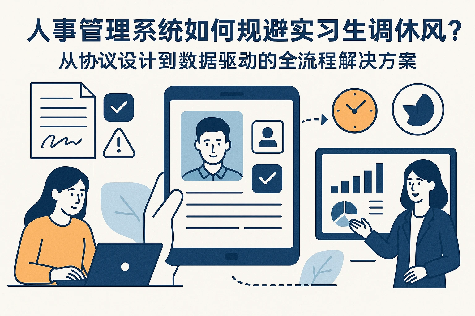 人事管理系统如何规避实习生调休风险？从协议设计到数据驱动的全流程解决方案