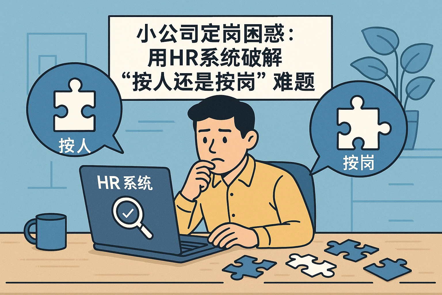 小公司定岗困惑：用HR系统破解“按人还是按岗”难题