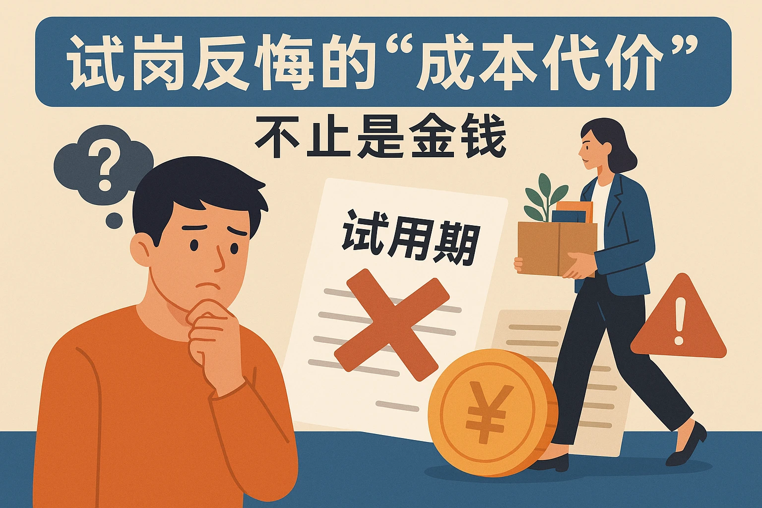 2. 试岗反悔的“成本代价”：不止是金钱
