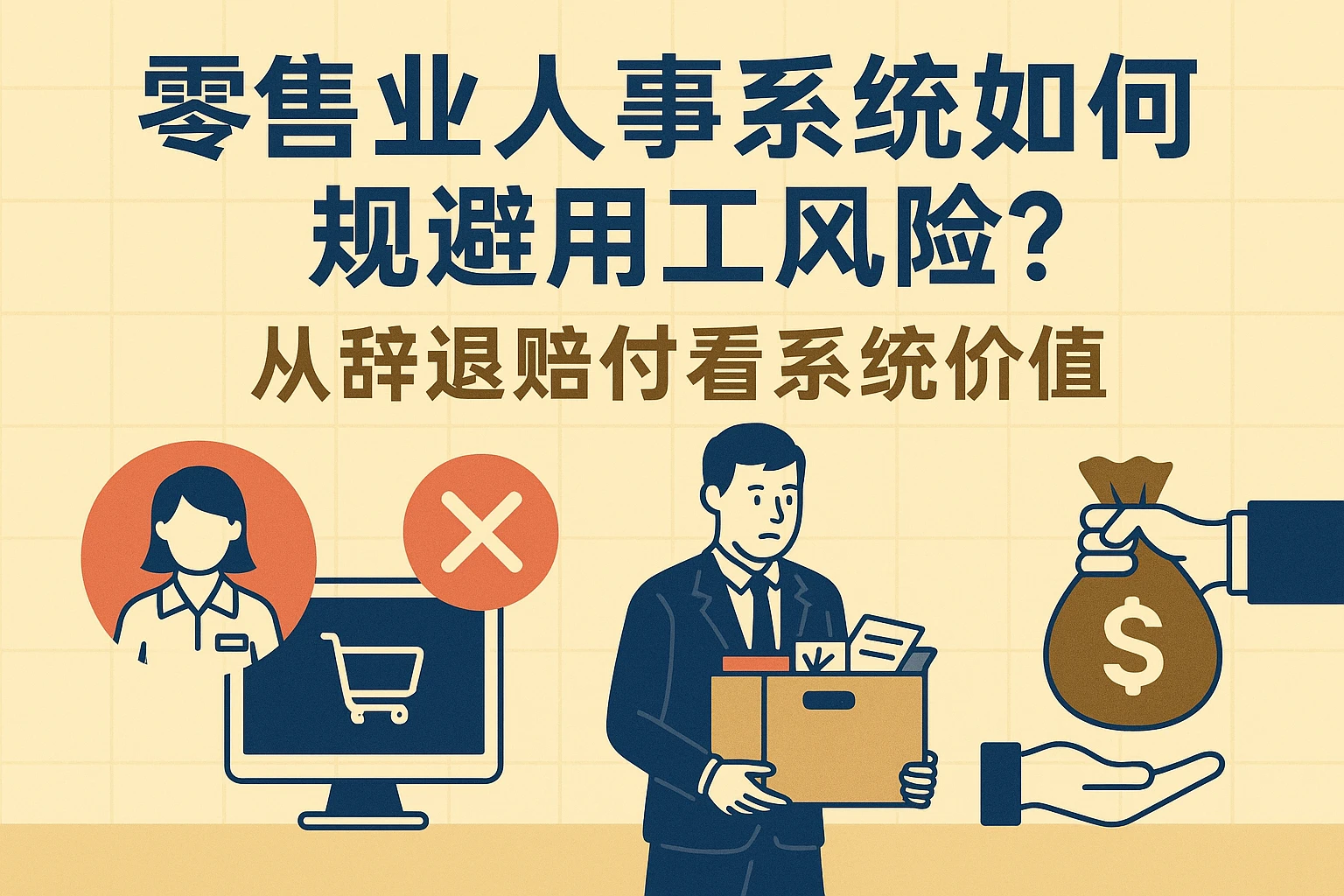 零售业人事系统如何规避用工风险？从辞退赔付看系统价值