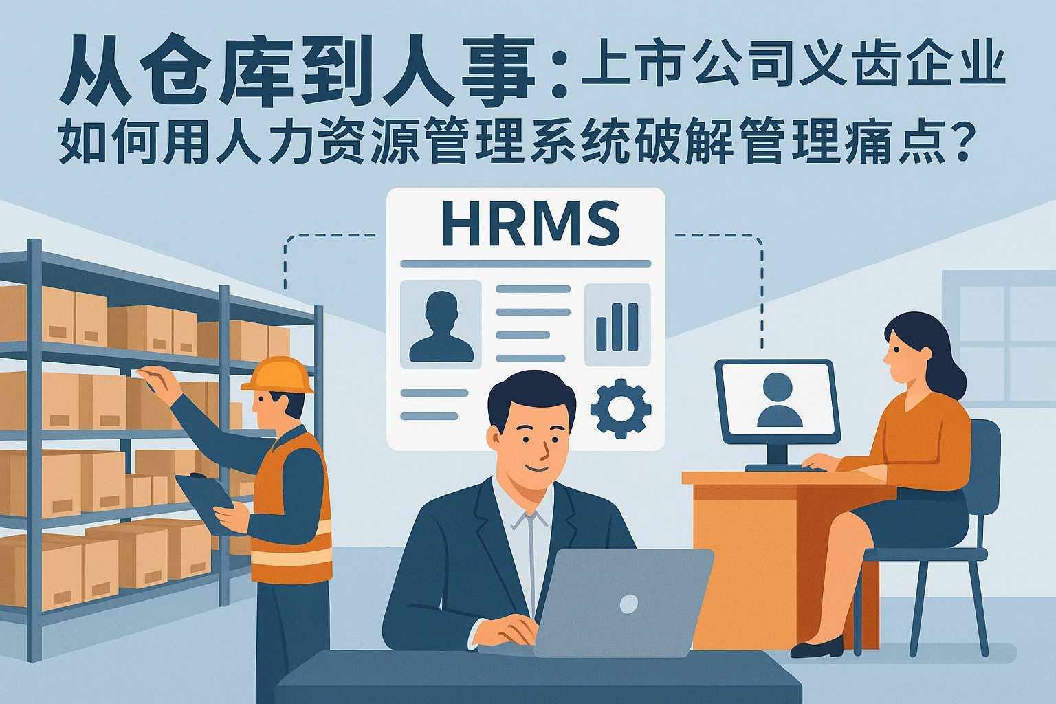 从仓库到人事：上市公司义齿企业如何用人力资源管理系统破解管理痛点？