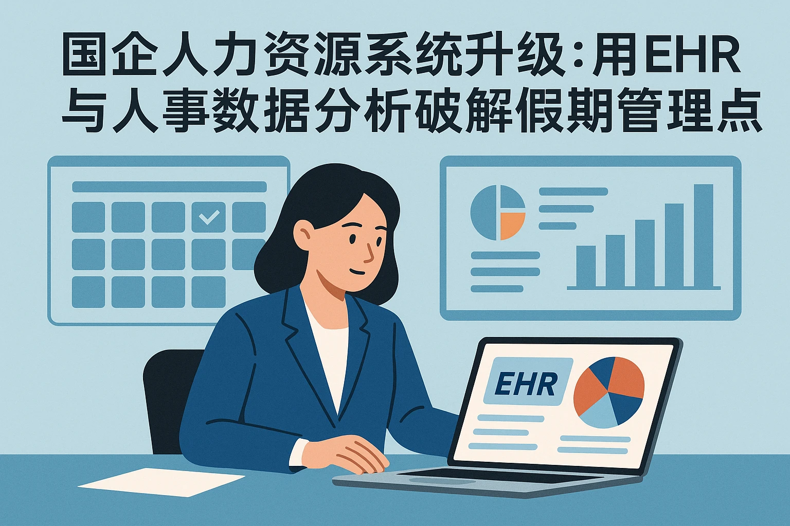 国企人力资源系统升级：用EHR与人事数据分析破解假期管理痛点